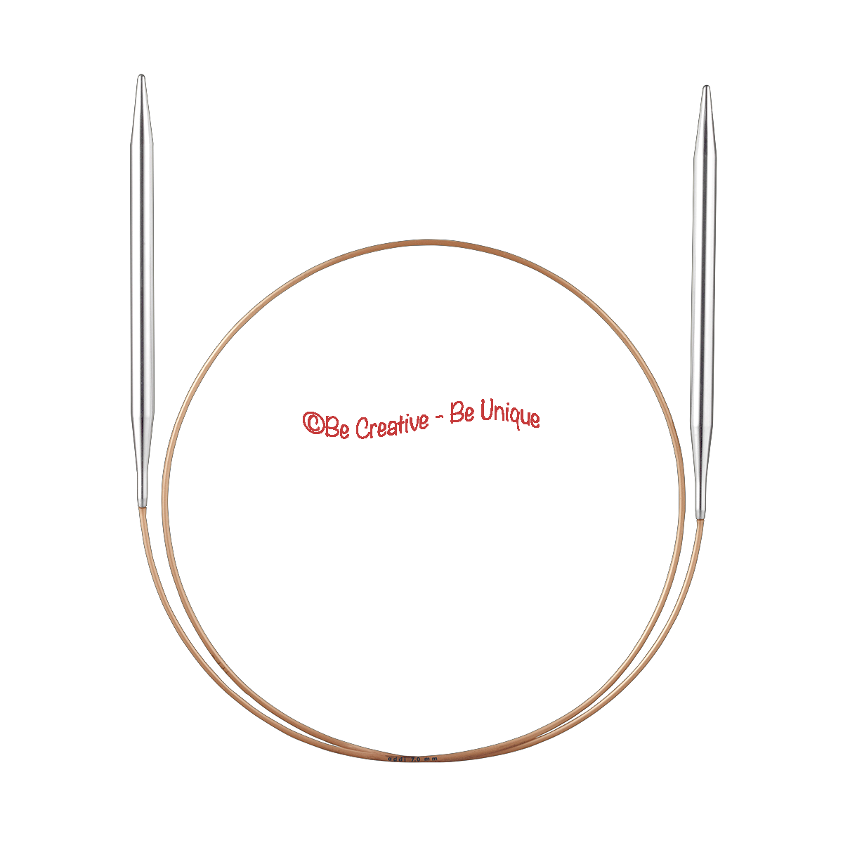 addi - Circular Knitting Needles, Nickel-plated - Ø 4,0 mm | 80 cm
