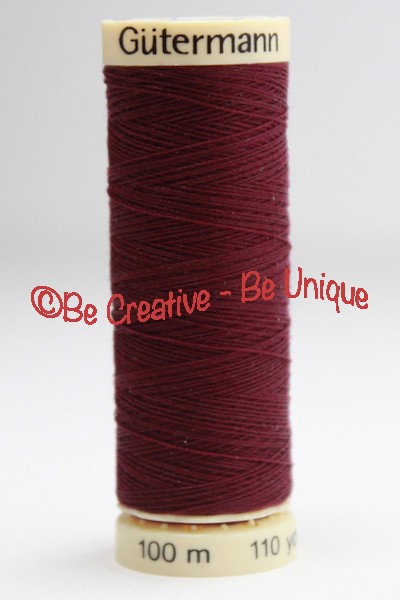 Gütermann Sew All Thread - Dark Magenta - 108