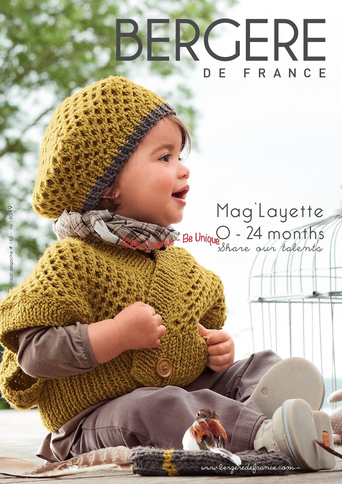 Bergere de France - Mag 165 - Baby - Layette - Patterns in English