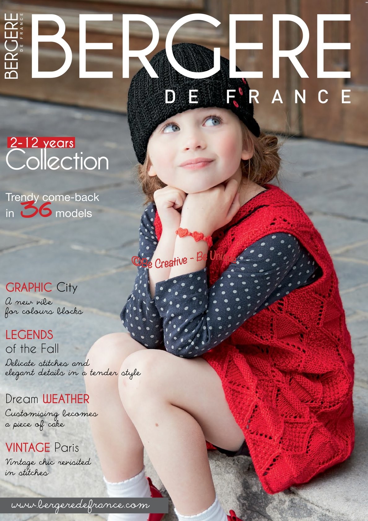 Bergere de France - Mag 168 - Tricot Kid - Autumn-Winter - Patterns in English