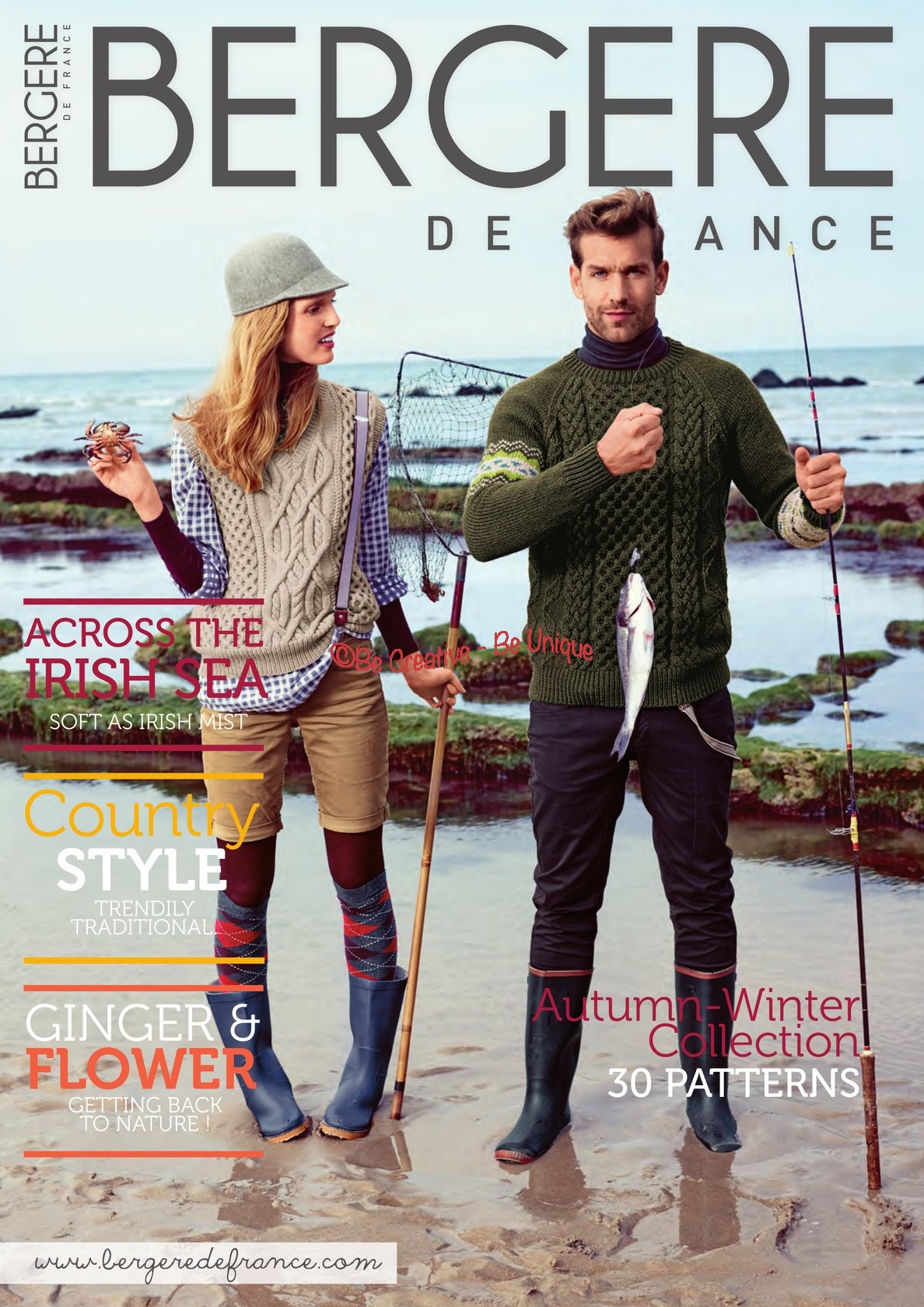 Bergere de France - Mag 177 - Irish knitting Fall/Winter - Patterns In English