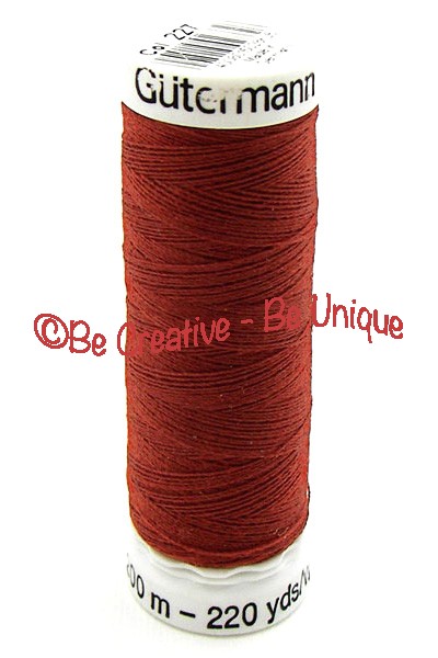 Gütermann Sew All Thread - Dark Rust - 227