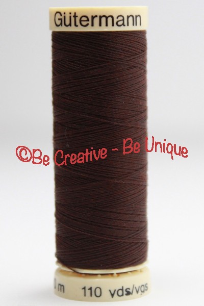 Gütermann Sew All Thread - Seal Dark Brown - 23