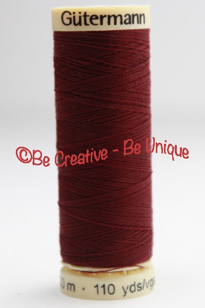 Gütermann Sew All Thread - Burgundy - 369