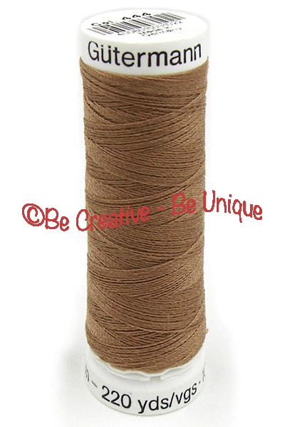 Gütermann Sew All Thread - Dark Beige - 444