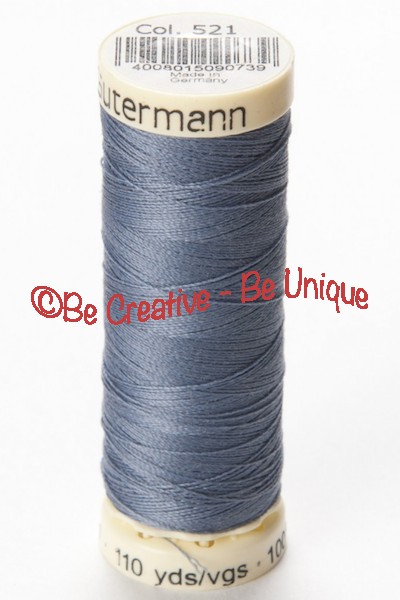Gütermann Sew All Thread - Quarrel Grey - 521