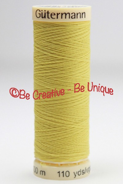 Gütermann Sew All Thread - Lemon Yellow - 580