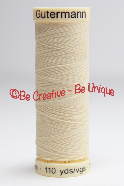 Gütermann Sew All Thread - Egg Cream - 610