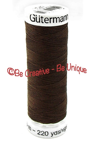 Gütermann Sew All Thread - Real Brown - 674