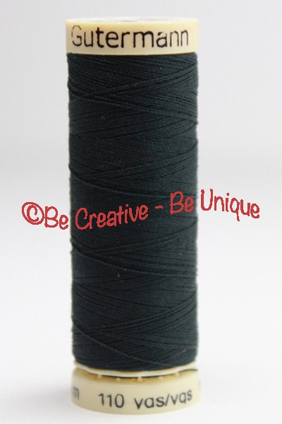 Gütermann Sew All Thread - Dark Charcoal Grey - 687