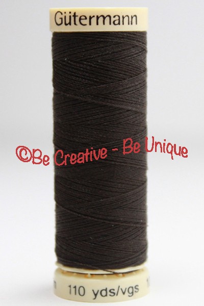 Gütermann Sew All Thread - Charcoal Brown - 697