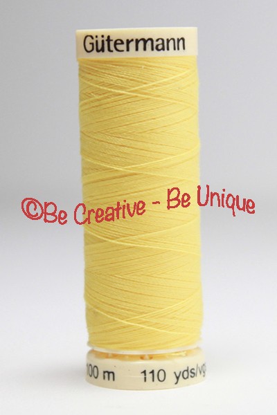 Gütermann Sew All Thread - Cadmium Yellow - 852