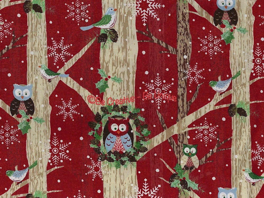 Fat Quarter - Cotton by Blank Quilting - Owls