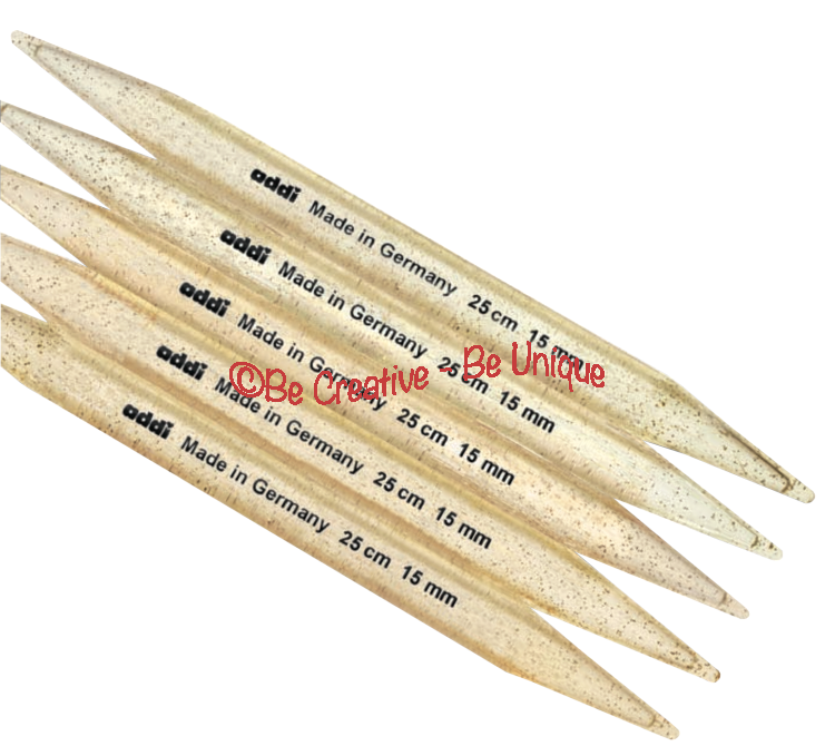 addi - Double Pointed Needles, Plastic - Ø 12,0 mm | 25 cm