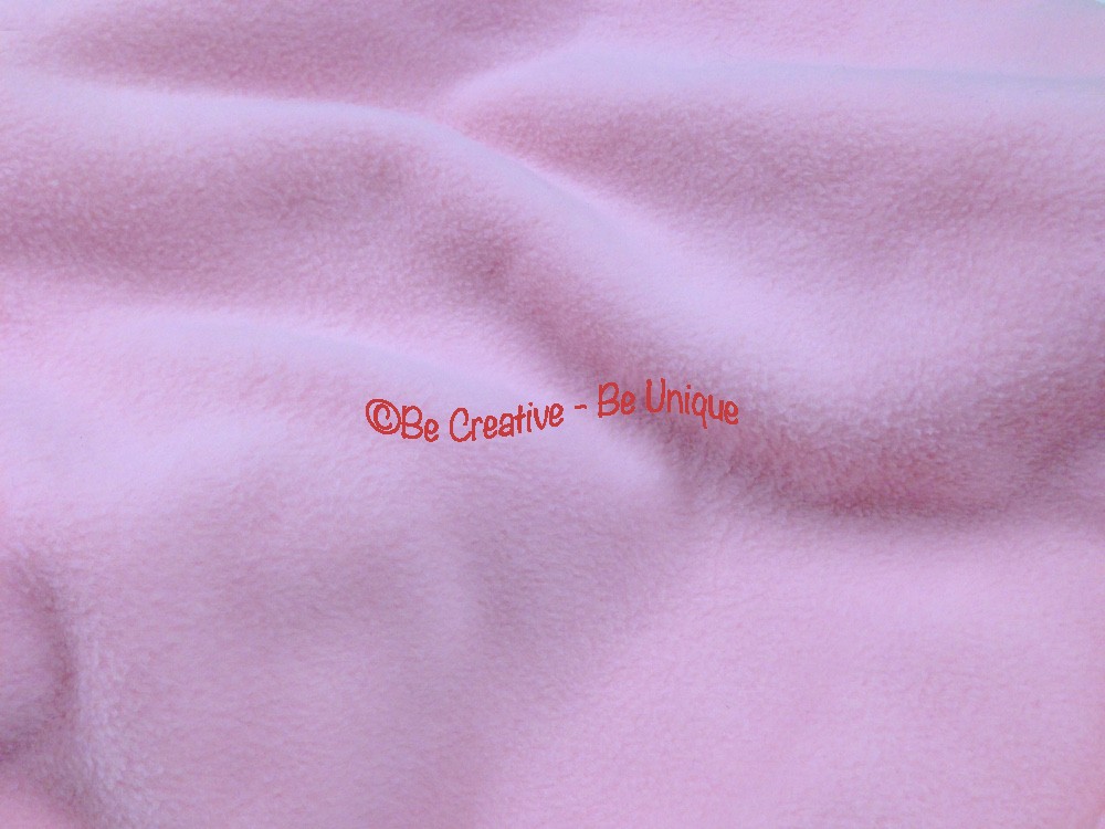 Antipil Fleece - Light Pink