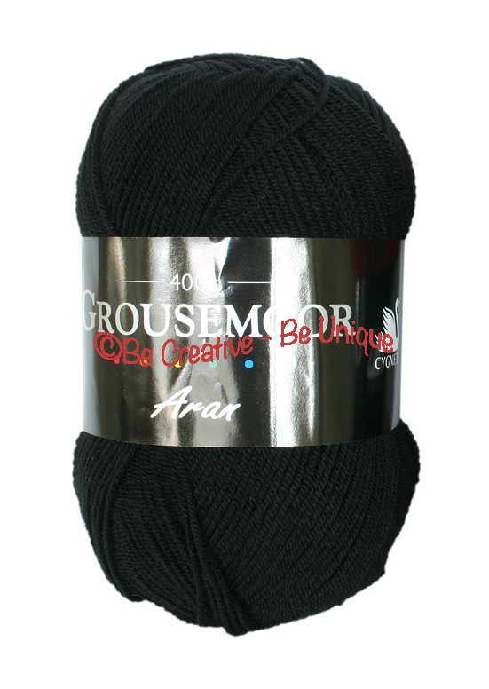 Cygnet Grousemoor Aran - Black (217)