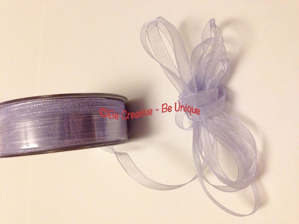 Organza Ribbon - Lilac