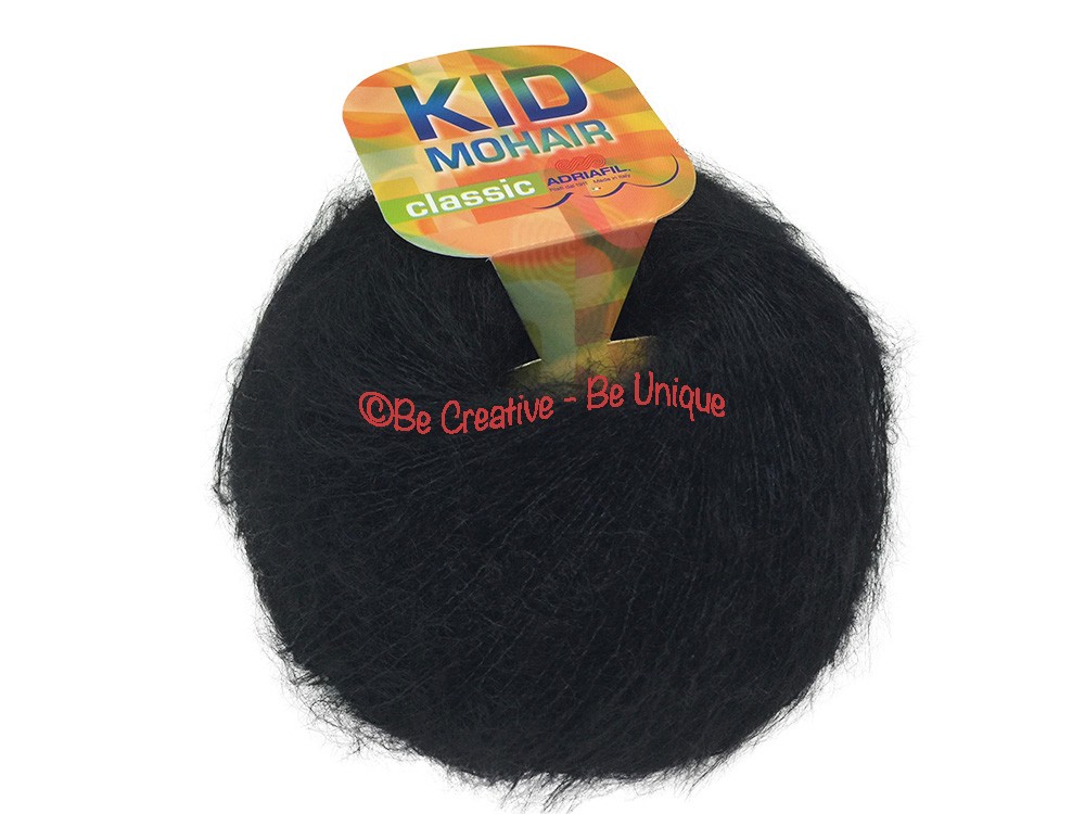 Adriafil - Kid Mohair - Black - 1