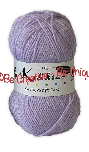Cygnet Kiddies Supersoft DK - Lilac White (2893)