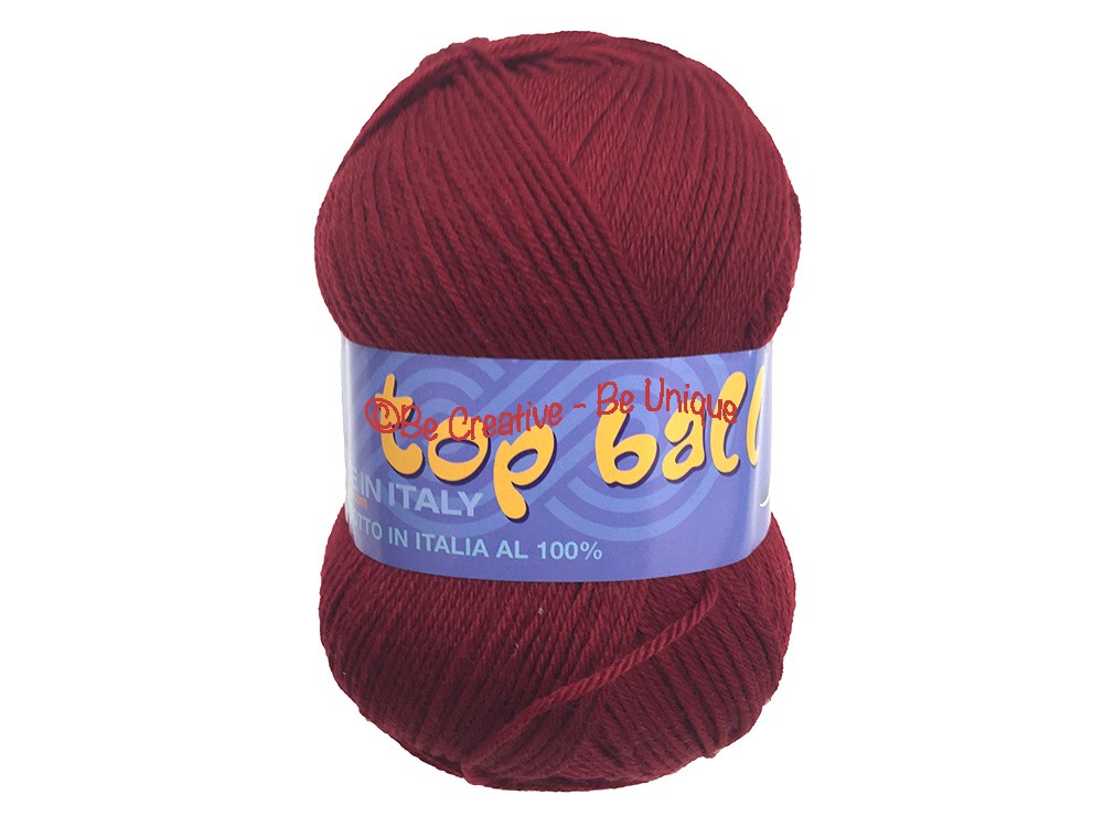 Adriafil - Top Ball - Burgundy - 18