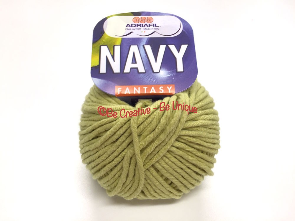 Adriafil - Navy - Light Green Yellow - 45