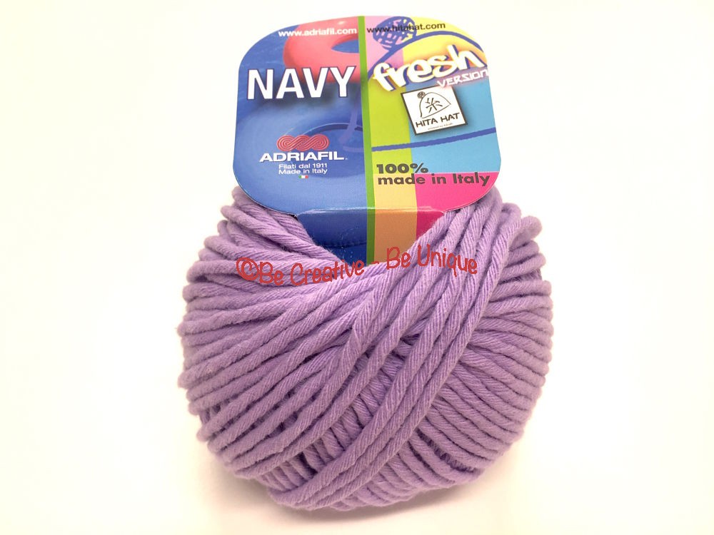 Adriafil - Navy - Lilac - 50