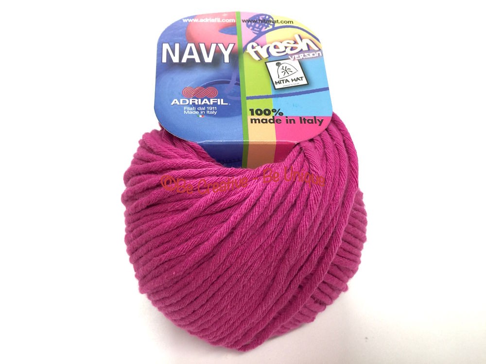 Adriafil - Navy - Fuchsia - 62