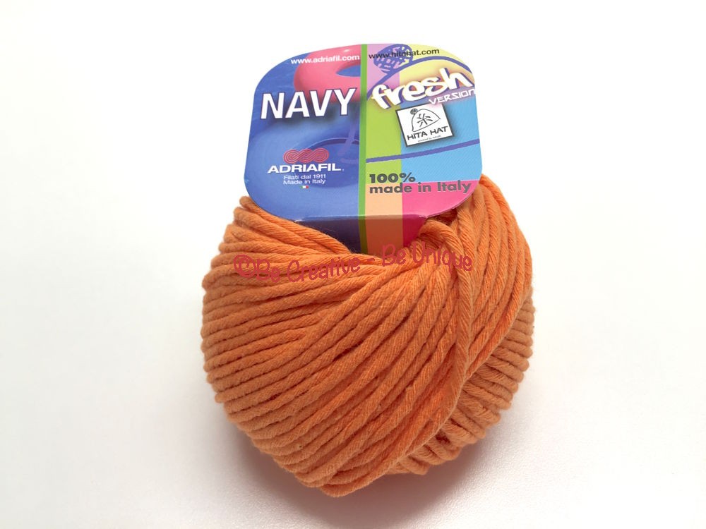 Adriafil - Navy - Light Orange - 65