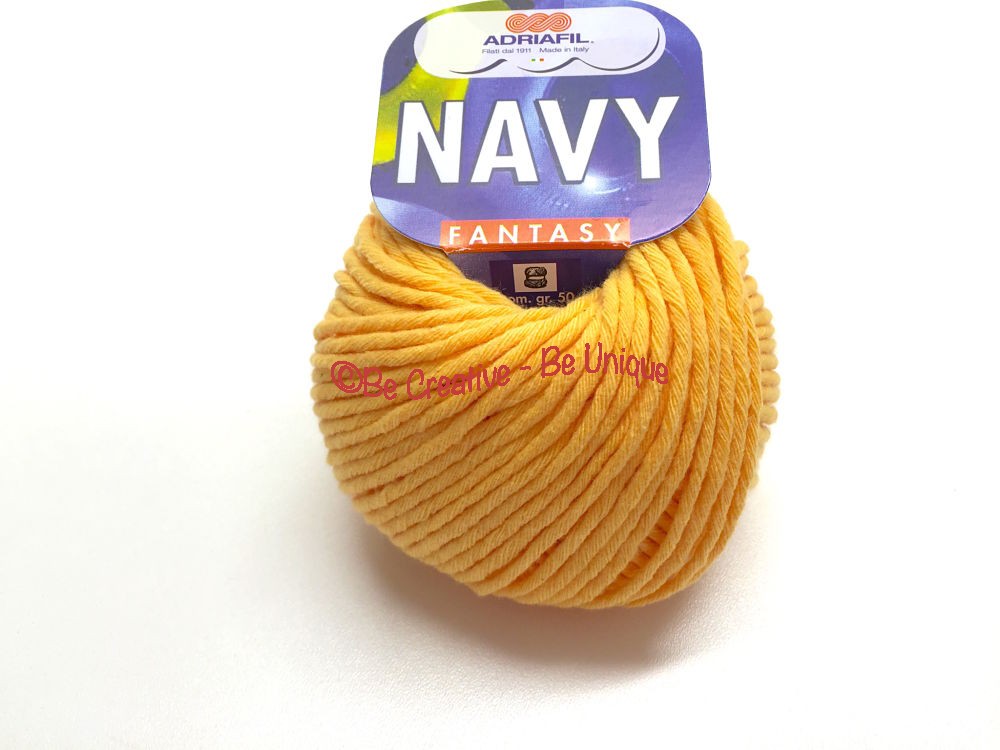 Adriafil - Navy - Yellow - 68