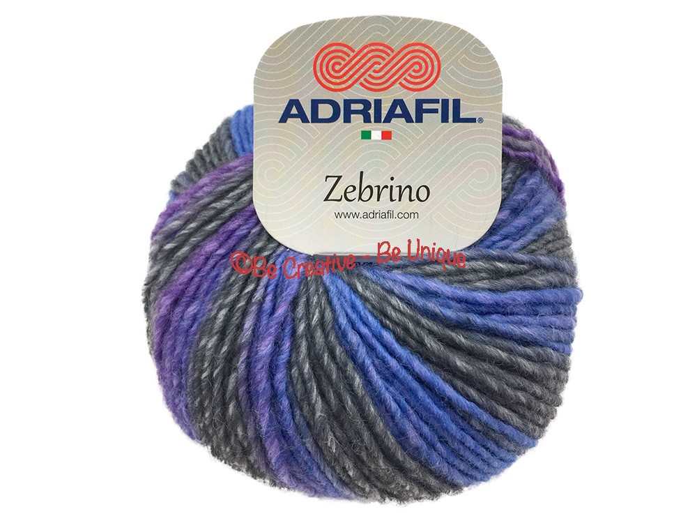Adriafil - Zebrino - Multi-Purple Fancy - 66