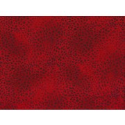 Fat Quarter - Cotton by Stof - Red Misty Clover