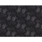 Cotton by Stof - Abstract Pattern - Black