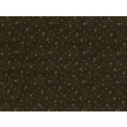 Cotton by Stof - Grey Dots on Brown