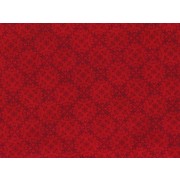 Cotton by Henry Glass - Red Damask