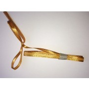 Satin Ribbon Golden Edge - Gold