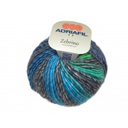 Adriafil - Zebrino - Multi-Blue-Green Fancy - 62