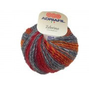 Adriafil - Zebrino - Multi-Red Fancy - 68