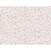 Fat Quarter - Cotton by Stof - Red Dots on White