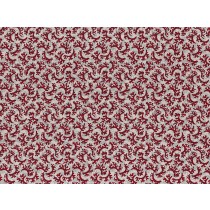 Fat Quarter - Cotton by Stof - Quilters Basic - Red Shapes