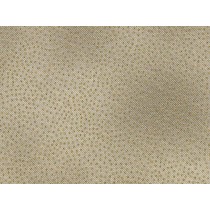 Fat Quarter - Cotton by Stof - Gold Dots on Taupe