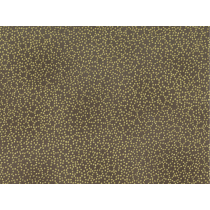 Cotton by Stof - Raphael - Gold Dots on Dark Taupe