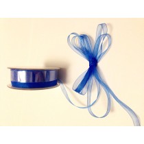 Organza Ribbon - Royal Blue