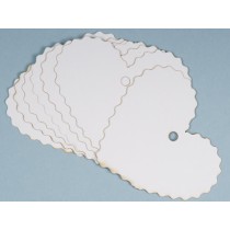 10 Hearts Gift Tags - Ivory