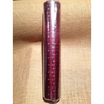 Glitter Dot Organza on a Roll - Burgundy
