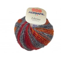 Adriafil - Zebrino - Multi-Red Fancy - 68
