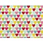 Cotton by Stof - Multi Coloured Lovehearts
