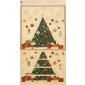 Cotton by Stof - Christmas Tree Advent Calendar Panel