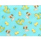 Fat Quarter - Cotton by Henry Glass - Puppies and Rocking Horse