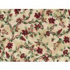 Fat Quarter - Cotton by Hoffman Fabrics - Winter Berries and Flowers