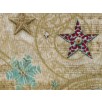 Fat Quarter - Cotton by Hoffman Fabrics - Music and Snowflakes